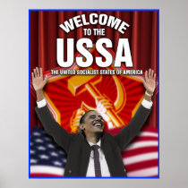 USSAへの歓迎 プリント