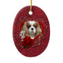 Valentines - Key to My Heart - Cavalier - Light Christmas Tree Ornaments