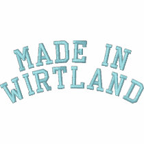 Wirtlandで作られてTシャツを刺繍しました