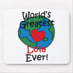 World’s Greatest Lola Heart Mouse Mats