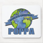 World's Greatest Poppa Mouse Pads