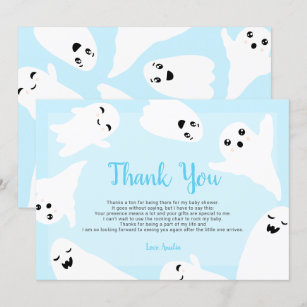 かわいい 幽霊グリーティングカード Zazzle Co Jp