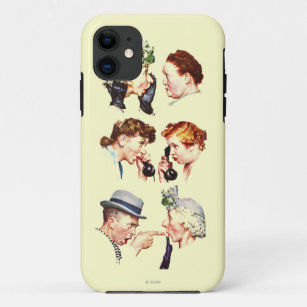 ロックウェルiphoneケース ノーマン ロックウェルデザインiphoneケース Zazzle Co Jp