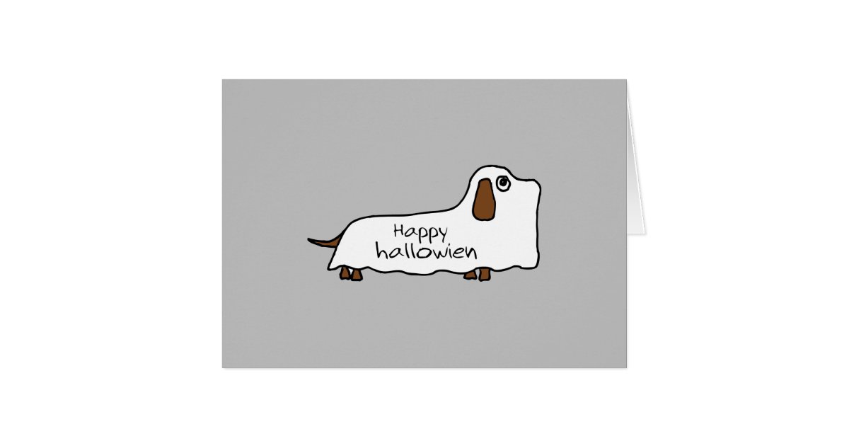 おもしろいで幸せなhallowienerのウインナー犬の幽霊ハロウィン Zazzle Co Jp おもしろいで幸せなhallowienerのウインナー犬の幽霊ハロウィン Zazzle Co Jp