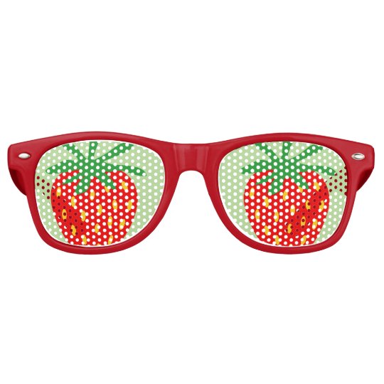 おもしろいで赤いいちごのパーティーはサングラスを影で覆います レトロサングラス Zazzle Co Jp おもしろいで赤いいちごのパーティーはサングラスを影で覆います レトロサングラス Zazzle Co Jp
