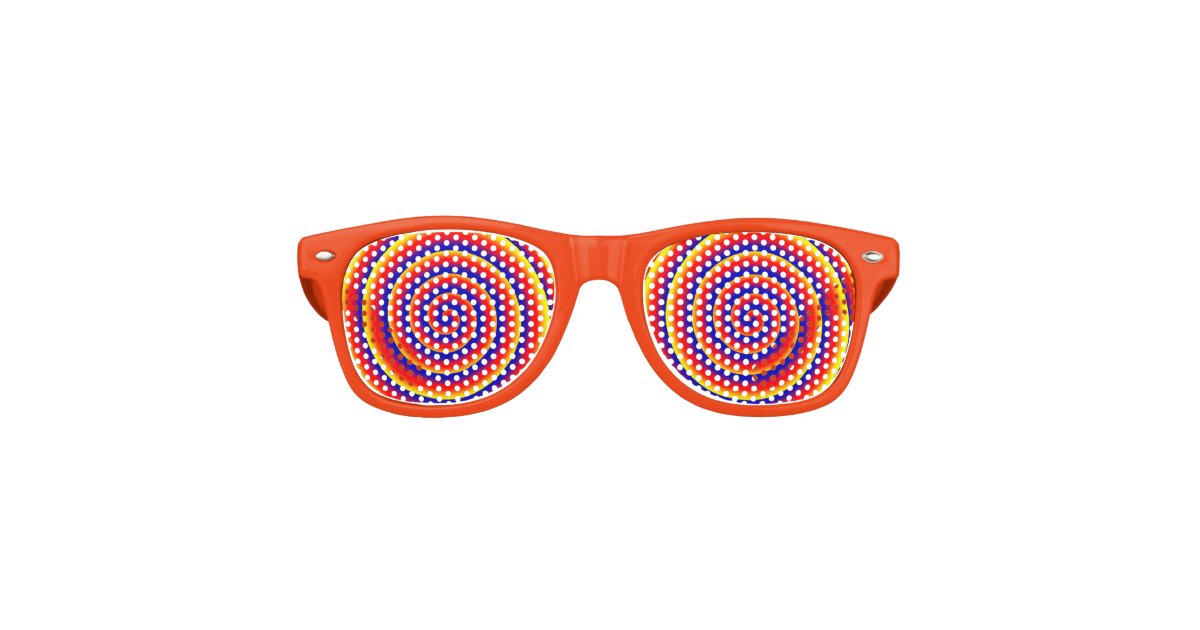 おもしろいなカラフルな螺線形の催眠性の目の錯覚 レトロサングラス Zazzle Co Jp おもしろいなカラフルな螺線形の催眠性の目の錯覚 レトロサングラス Zazzle Co Jp