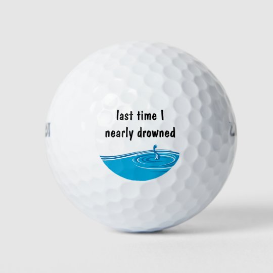 おもしろいなノベルティのゴルフ ボール ゴルフボール Zazzle Co Jp