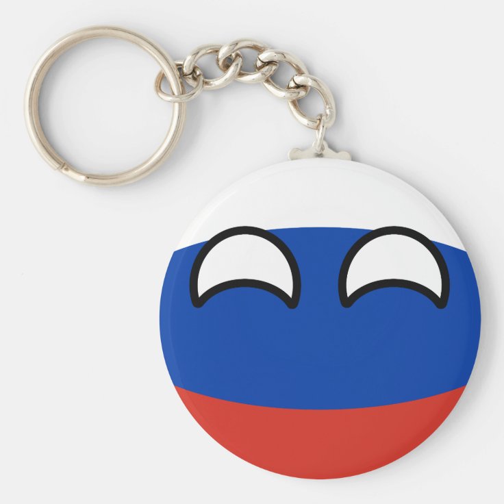 おもしろいな向くオタク系のなロシアcountryball キーホルダー Zazzle Co Jp