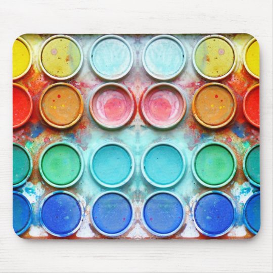 おもしろいのペンキの絵の具箱 マウスパッド Zazzle Co Jp