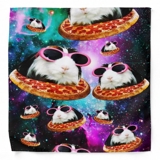 おもしろい宇宙モルモット バンダナ Zazzle Co Jp おもしろい宇宙モルモット バンダナ Zazzle Co Jp
