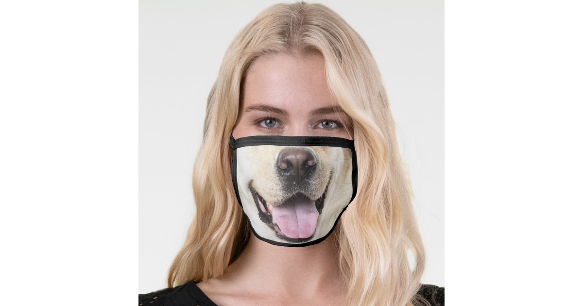 おもしろい犬顔動物 マスク Zazzle Co Jp