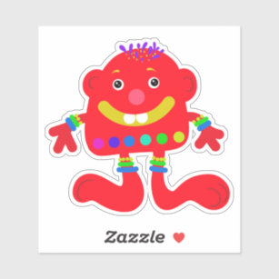 赤い モンスターシール Zazzle Co Jp 赤い モンスターシール Zazzle Co Jp