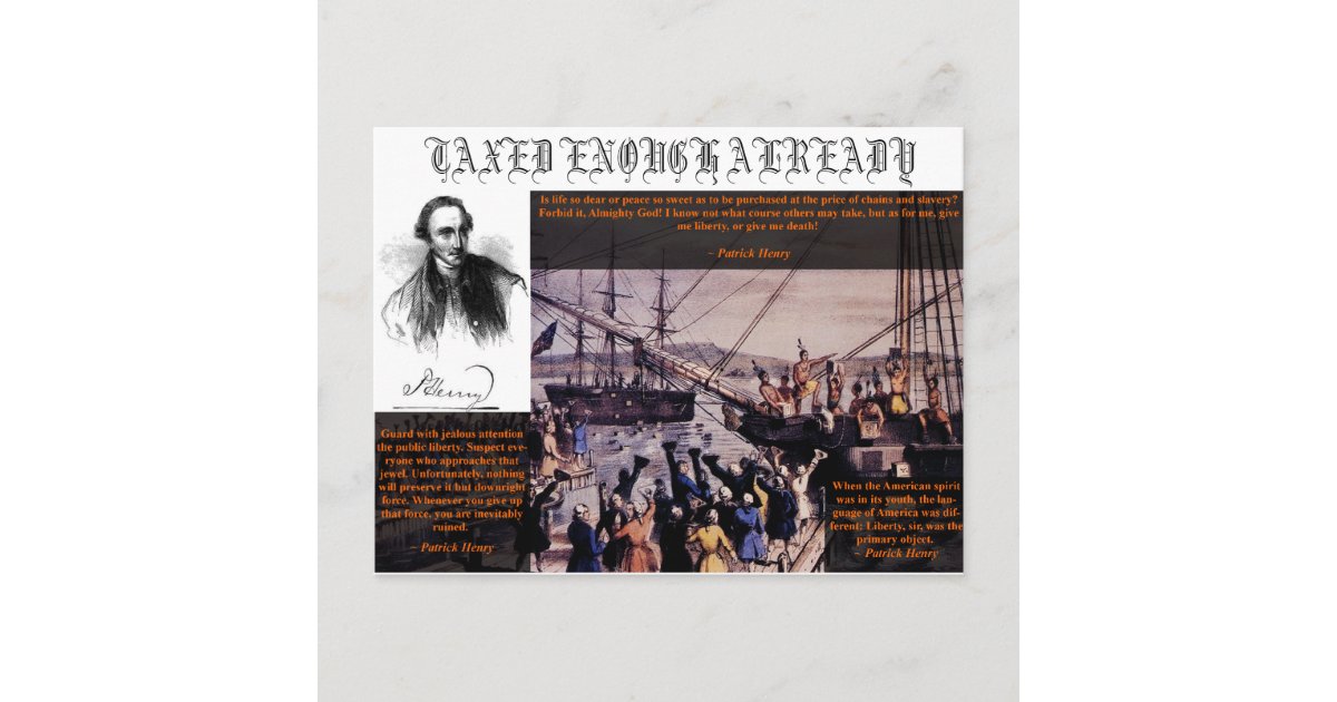 お茶会パトリック ヘンリー インビテーションポストカード Zazzle Co Jp お茶会パトリック ヘンリー インビテーションポストカード Zazzle Co Jp