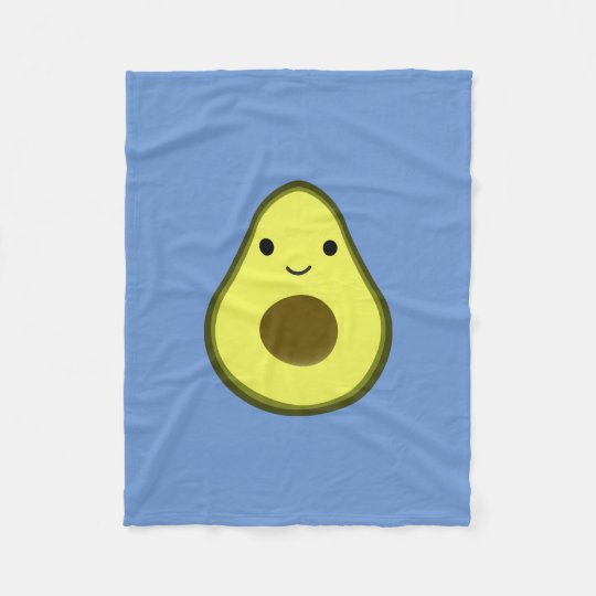 かわいいかわいいのアボカド フリースブランケット Zazzle Co Jp
