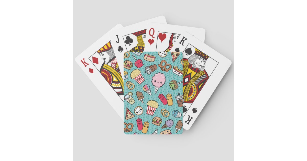 かわいいジャンクフード トランプ Zazzle Co Jp かわいいジャンクフード トランプ Zazzle Co Jp