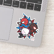 かわいいスパイダーマン 幽霊スパイダー マイルズモラレス ラウンド壁時計 Zazzle Co Jp