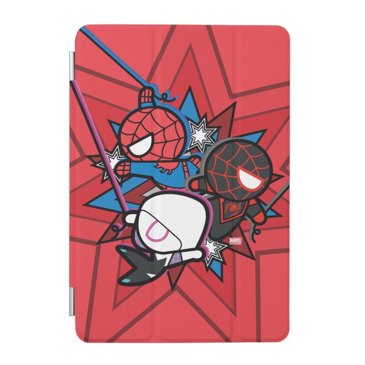 かわいいスパイダーマン 幽霊スパイダー マイルズモラレス Ipad Miniカバー Zazzle Co Jp