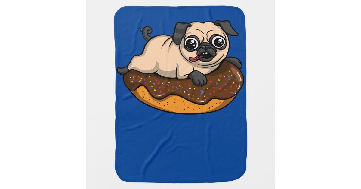 かわいいパグ犬ドーナツ恋人ペット ベビー ブランケット Zazzle Co Jp かわいいパグ犬ドーナツ恋人ペット ベビー ブランケット Zazzle Co Jp