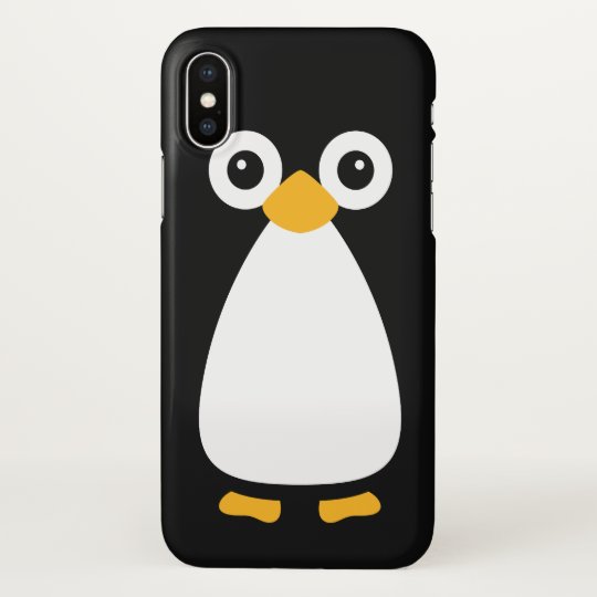 かわいいベクトルペンギン Iphoneケース Zazzle Co Jp