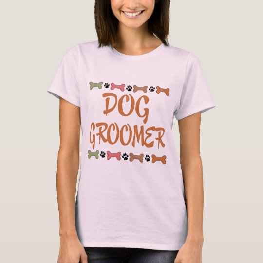 かわいいペット職業犬のトリマー Tシャツ Zazzle Co Jp