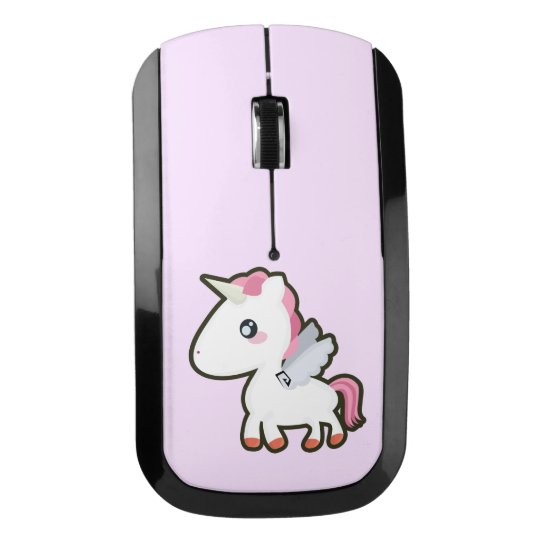 かわいいユニコーン ワイヤレスマウス Zazzle Co Jp