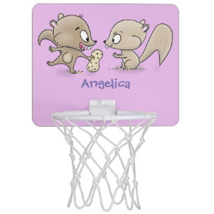 イラストミニバスケットボールゴール Zazzle Co Jp