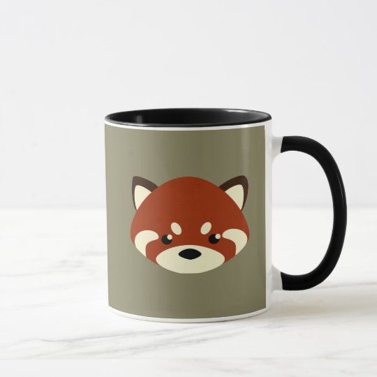 かわいいレッサーパンダ マグカップ Zazzle Co Jp