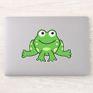 カエル おもしろい カエルシール Zazzle Co Jp