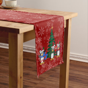 メリークリスマステーブルランナー Zazzle Co Jp メリークリスマステーブルランナー Zazzle Co Jp