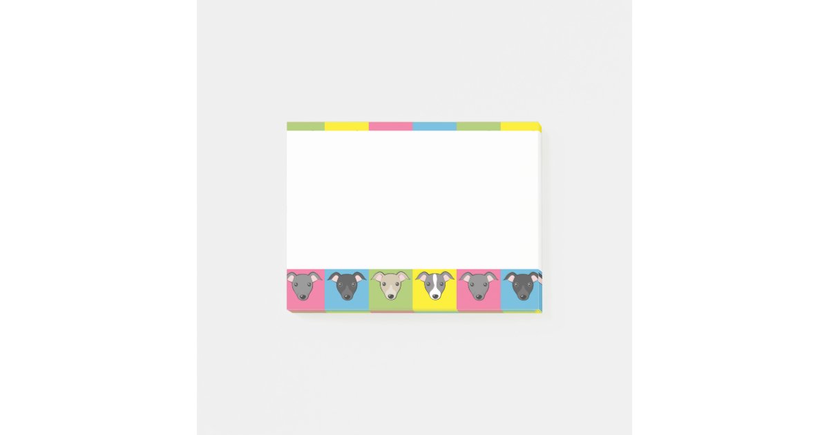 かわいい漫画イタリアンのグレイポップ アートのハウンドの絵柄 ポストイット Zazzle Co Jp かわいい漫画イタリアンのグレイポップ アートのハウンドの絵柄 ポストイット Zazzle Co Jp