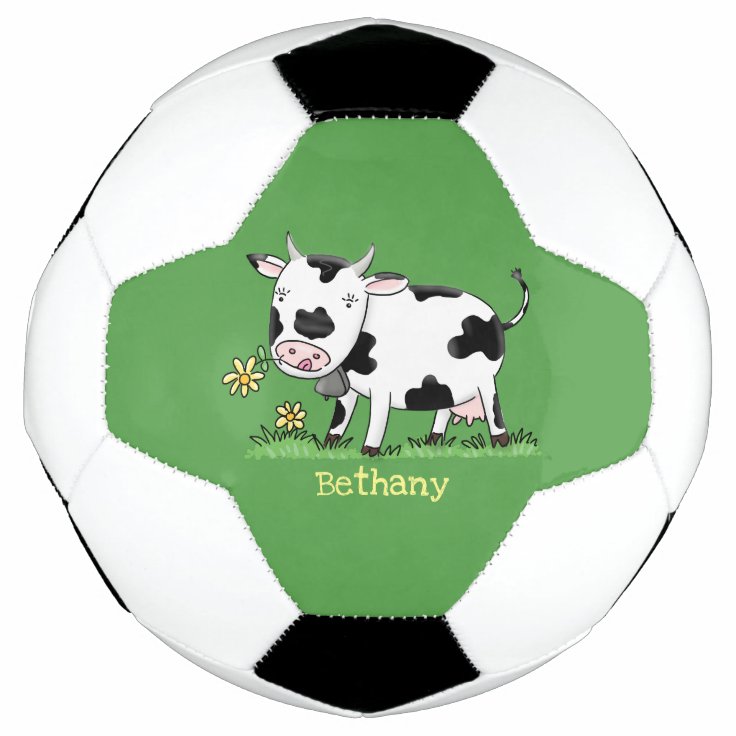 かわいい牛の緑のフィールド漫画イラストレーション サッカーボール Zazzle Co Jp かわいい牛の緑のフィールド漫画イラストレーション サッカーボール Zazzle Co Jp