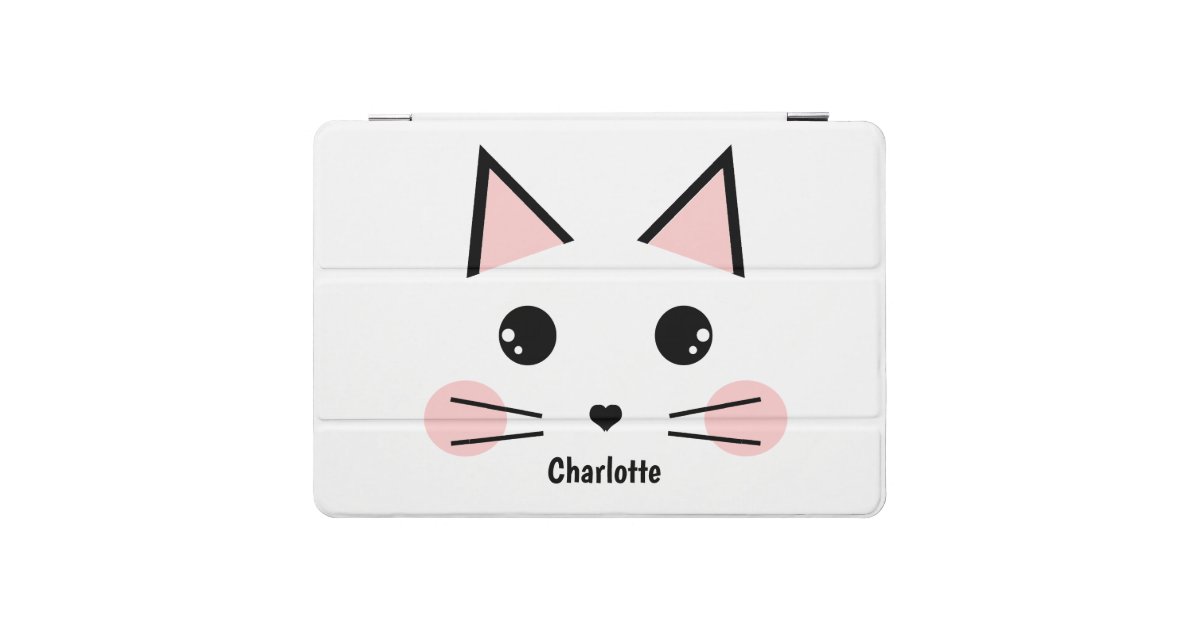 かわいい猫 Ipad Proカバー Zazzle Co Jp