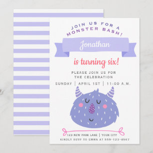 かわいい モンスター招待状 案内状 インビテーションデザイン Zazzle Co Jp かわいい モンスター招待状 案内状 インビテーションデザイン Zazzle Co Jp