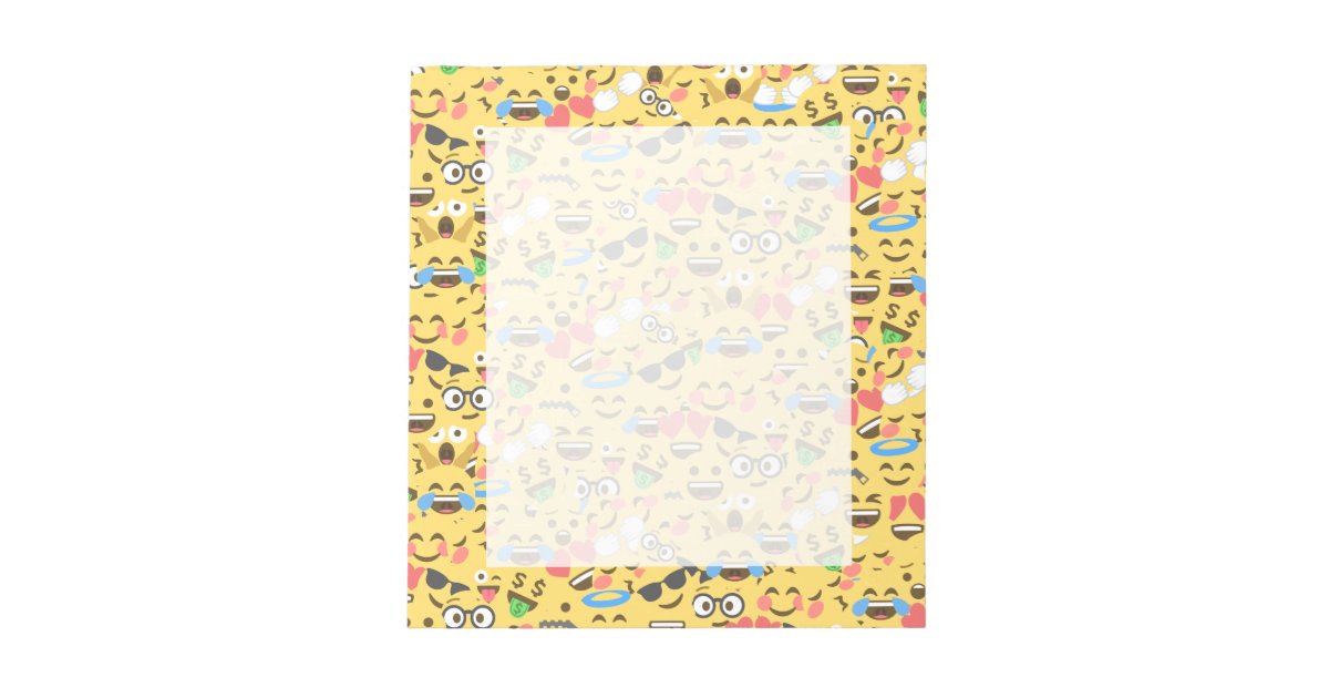 かわいい絵文字のラブはキスのスマイルの笑い方を聞く ノートパッド Zazzle Co Jp かわいい絵文字のラブはキスのスマイルの笑い方を聞く ノートパッド Zazzle Co Jp