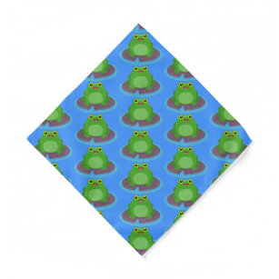 かわいい カエルバンダナ Zazzle Co Jp かわいい カエルバンダナ Zazzle Co Jp