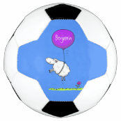 かわいい羊の友達と蝶の漫画 サッカーボール Zazzle Co Jp かわいい羊の友達と蝶の漫画 サッカーボール Zazzle Co Jp