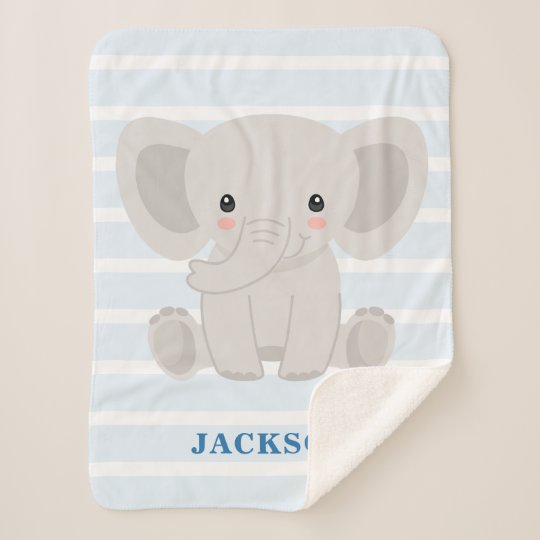 かわいい象のパーソナライズな男の赤ちゃん シェルパブランケット Zazzle Co Jp かわいい象のパーソナライズな男の赤ちゃん シェルパブランケット Zazzle Co Jp