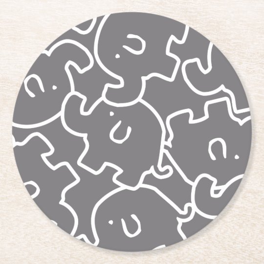 かわいい象の灰色および白いコースター ラウンドペーパーコースター Zazzle Co Jp かわいい象の灰色および白いコースター ラウンドペーパーコースター Zazzle Co Jp