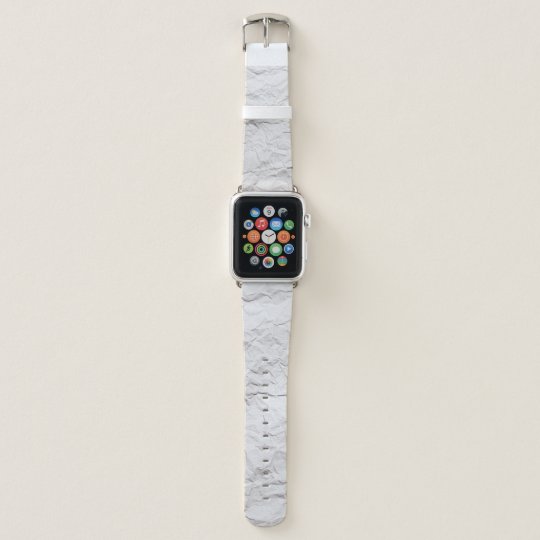 しわのある紙テクスチャ Apple Watchバンド Zazzle Co Jp