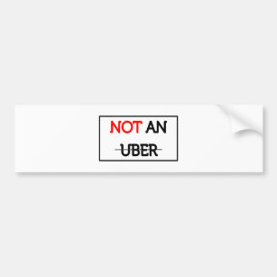 Uberバンパーステッカーu0026カーマグネット  Zazzle.co.jp