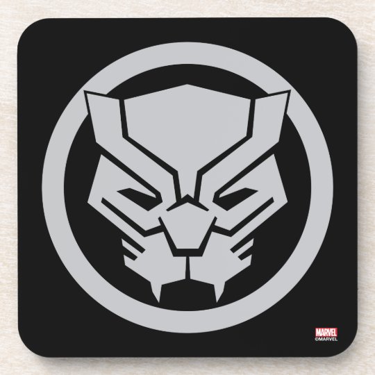 アベンジャーズクラシック 黒いヒョウのアイコン コースター Zazzle Co Jp