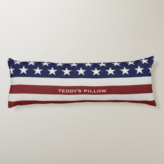 アメリカ米国の旗の愛国心が強い7月4日のカスタム ボディピロー Zazzle Co Jp