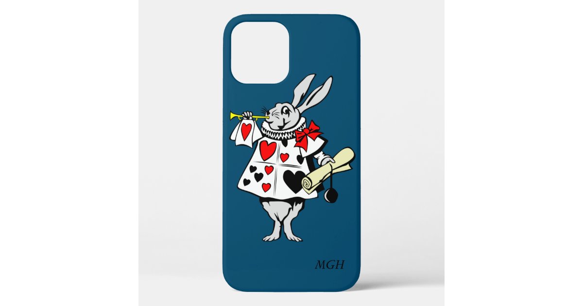 アリスインワンダーランド白うさぎトランペットハート Case Mate Iphoneケース Zazzle Co Jp