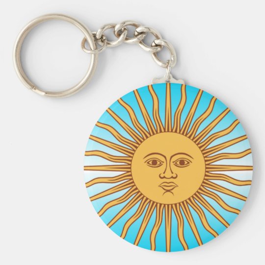 アルゼンチン 旗太陽のkeychain キーホルダー Zazzle Co Jp