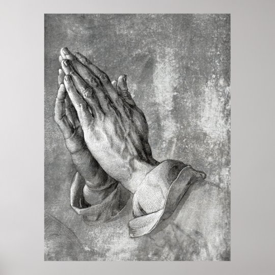 アルブレヒトdurerの祈る手1508年 ポスター Zazzle Co Jp