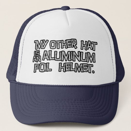 アルミホイルのヘルメットの帽子 キャップ Zazzle Co Jp