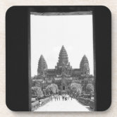 アンコールワット寺カンボジア写真古代史 コースター | Zazzle.co.jp 