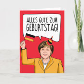 ドイツ語のallesのguteのzumのgeburstag幸せな誕生日 カード Zazzle Co Jp