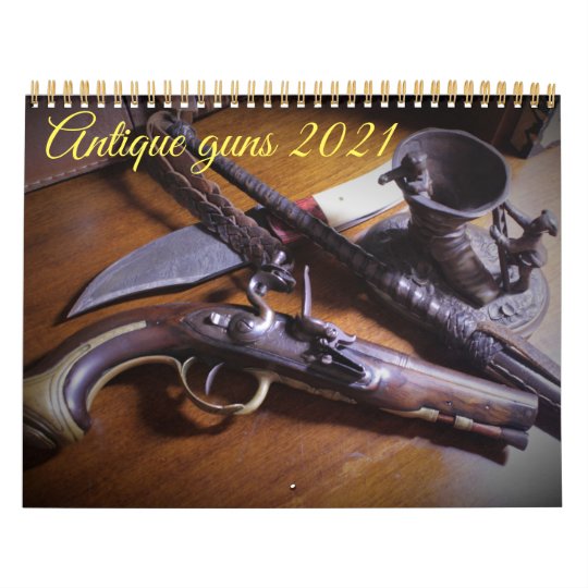 アンティーク銃写真カレンダー21 カレンダー Zazzle Co Jp