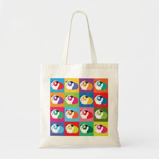 アートポップ アートのモルモット トートバッグ Zazzle Co Jp